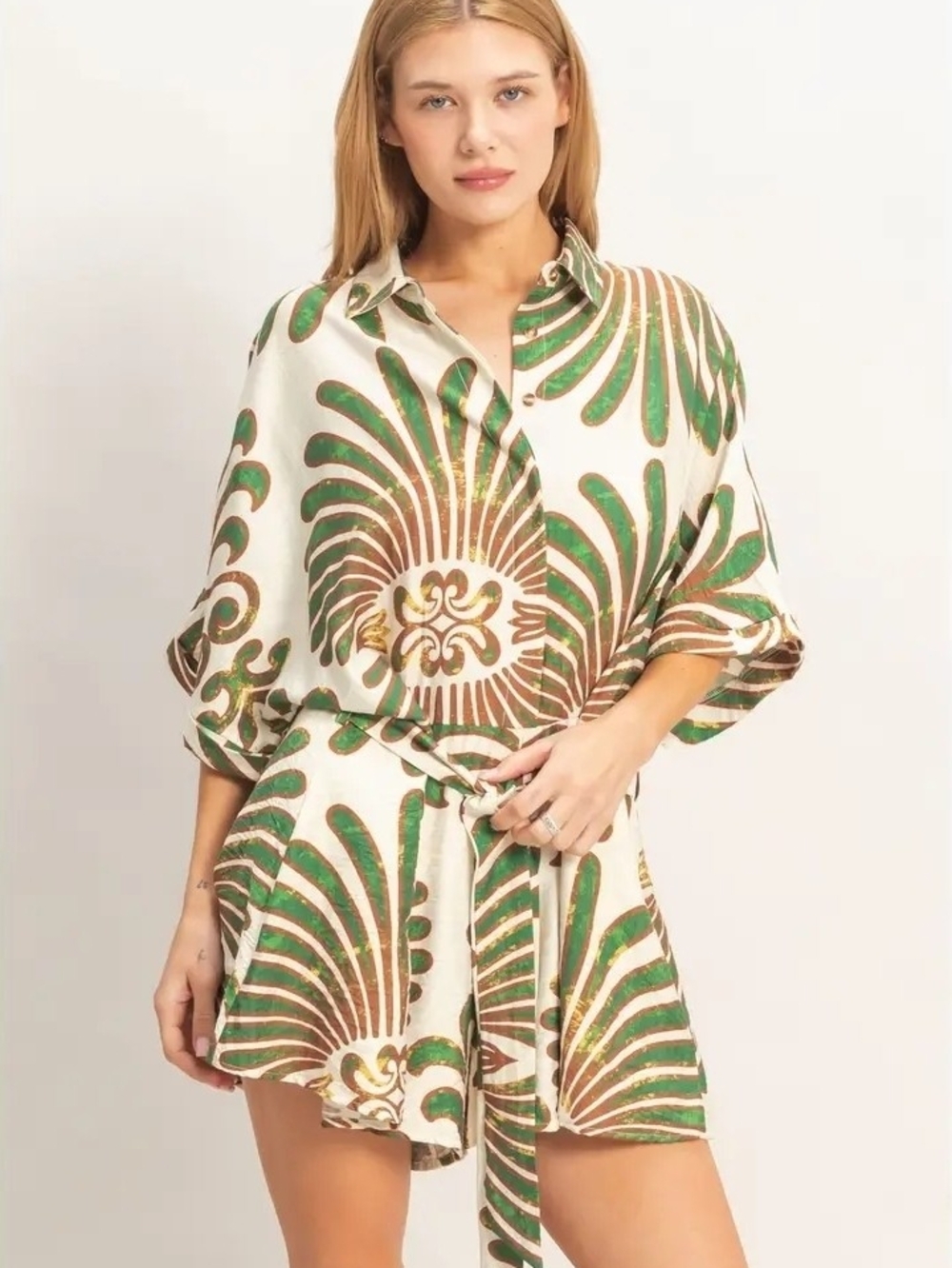 Button-Down ROMPER